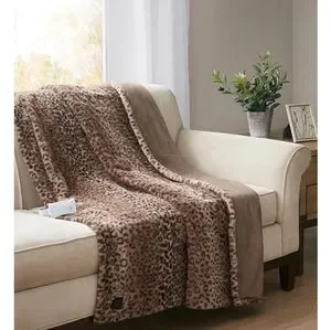 Noble Excellence Bedding Integrated Remote Luxury Mink Plush